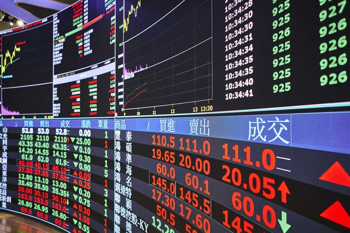 Taiwan supera a India y se convierte en el quinto mercado bursátil más grande del mundo