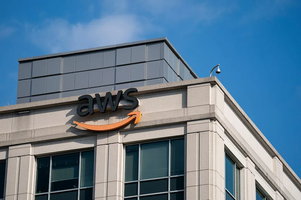 Una oficina de Amazon Web Services Inc. en Herndon, Virginia.
