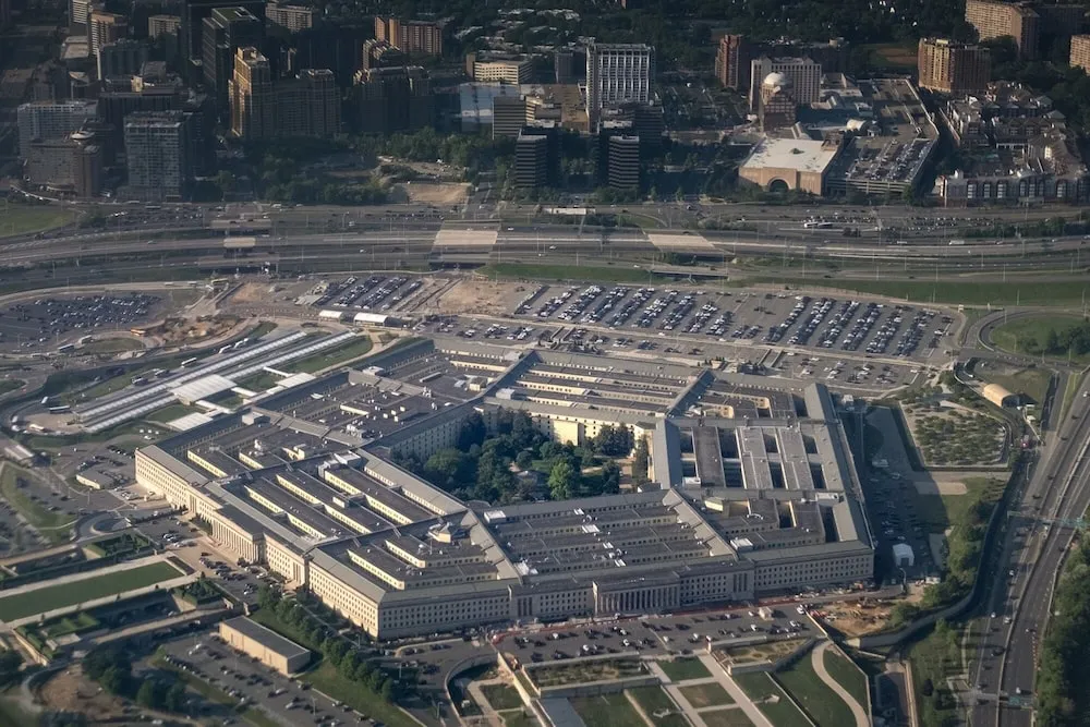 El edificio del Pentágono en Arlington, Virginia, EE. UU., el viernes 21 de abril de 2023.